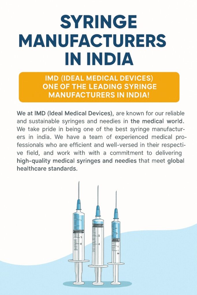 syringe manufacturers in india